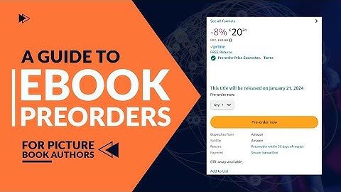KDP Ebook Preorder Set Up | Tutorial for Children