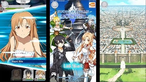 Sword Art Online: Memory Defrag gameplay