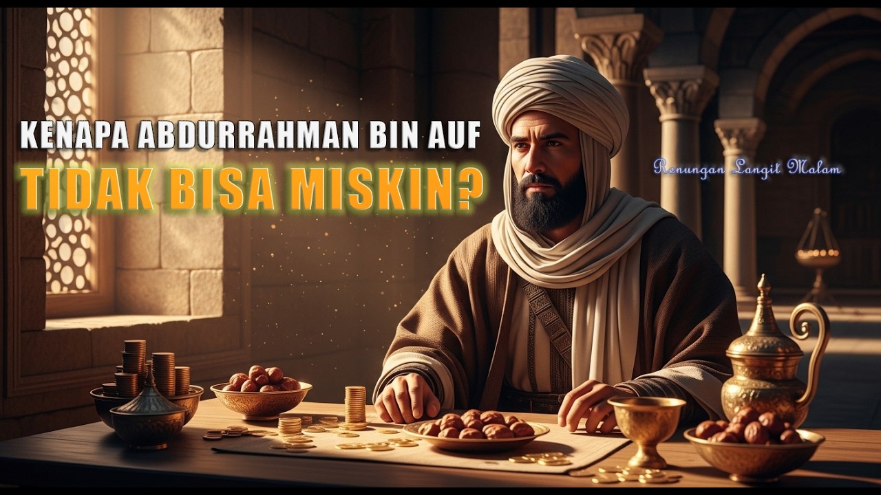 KISAH ABDURRAHMAN BIN AUF : SAHABAT NABI YANG TIDAK BISA MISKIN | RENUNGAN LANGIT MALAM