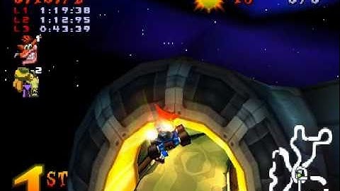 Crash Team Racing Walkthrough Part 65 - Nitrous Oxide [Boss Race] + Ending & Scrapbook