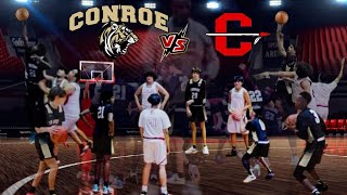 Conroe Tigers vs Cleveland Indians 9th Grade Boys Basketball Conroe White/B Team 2/3/2023