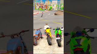 GTA V : HE SURPRISED PANDA WITH A NEW SUPERBIKE 😮 #shorts #gta5 #youtubeshorts