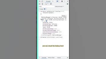 Battery API #javascript #webdevelopment #programming #javascriptwizz #softwareengineer #css #html