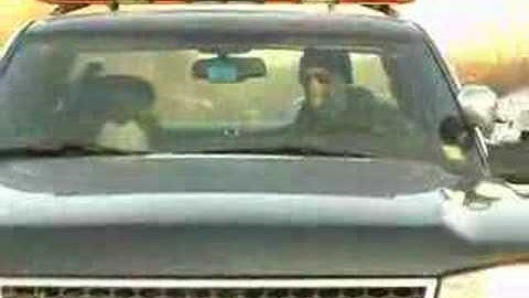 Snowmobiler crashes into trees, breaks leg