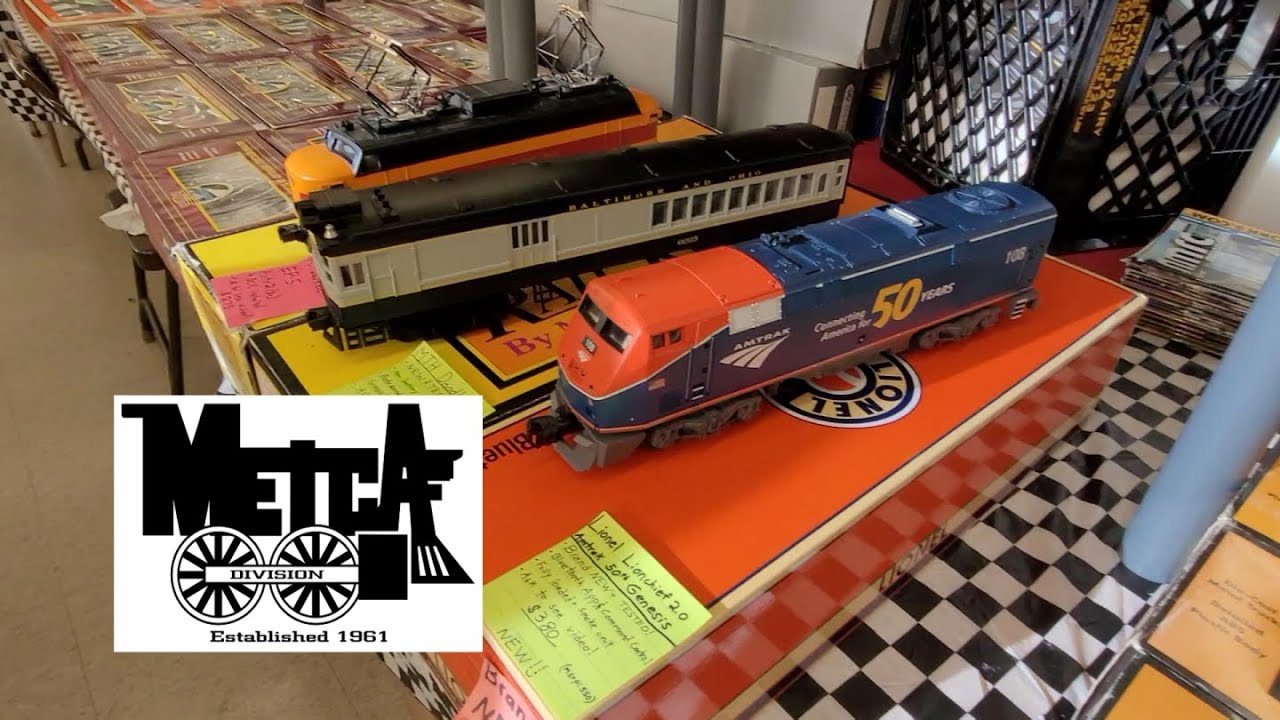 Metca 2024 METCA Train Show Tour O Gauge November - YouTube