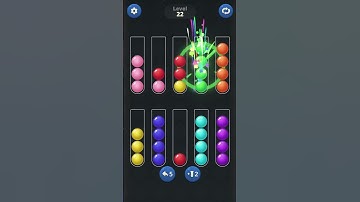Ball Sort by Infinite Joy (V2): Levels 21, 22, 23