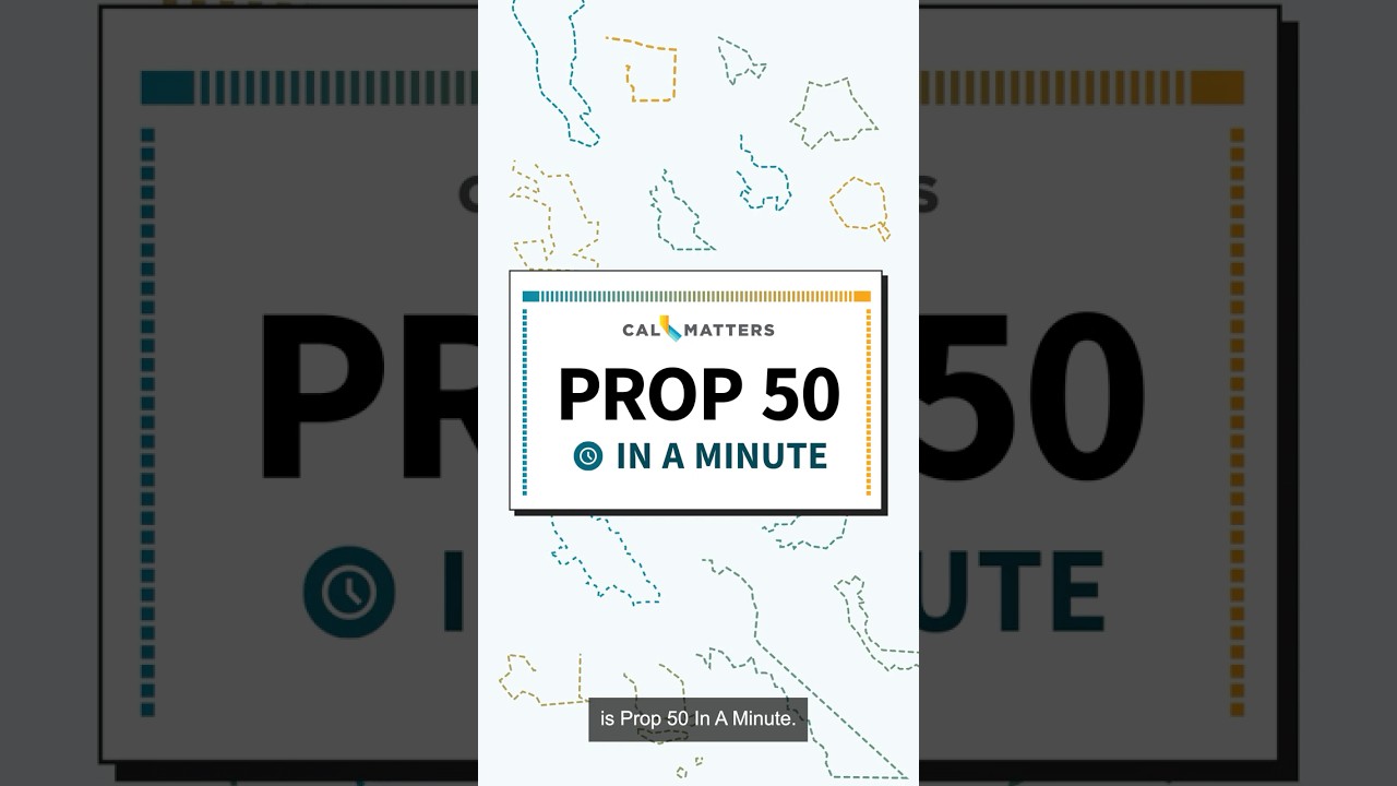 Prop. 50 Explained | 2025 California Special Election