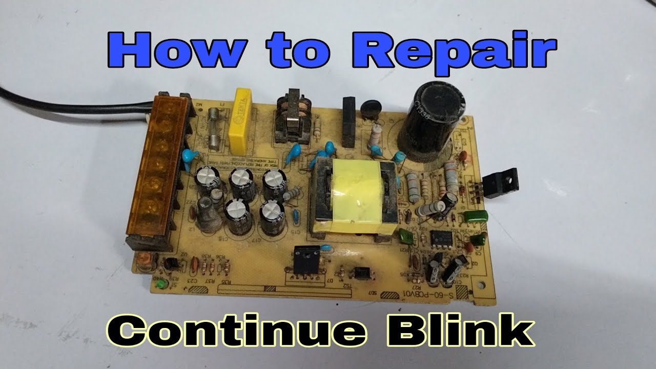 How to Repair SMPS power supply/5Volt 10amp Power supply Repair! YouTube