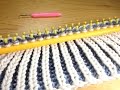 How to Loom Knit a Bicolor Brioche Stitch Scarf Tutorial (DIY Tutorial)