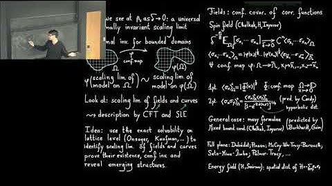 Planar Ising Model: discrete and continuous structures - Clement Hongler