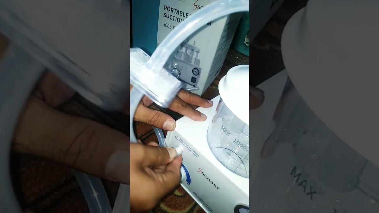 Portable Phlegm Suction Unit  Hoo3-B