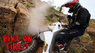 DESTROYED DIRTBIKE IN MIDDLE OF NOWHERE *Must Watch*