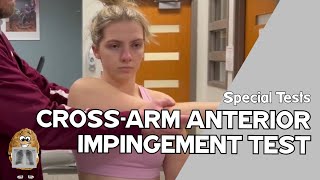 Cross-Arm (Horizontal Adduction) Anterior Impingement Test