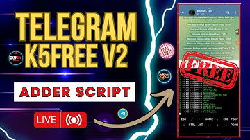 Telegram New Free Working Member Adder Script For 2025⚡| Per Account Add 50 | Live No Account Ban 🔴