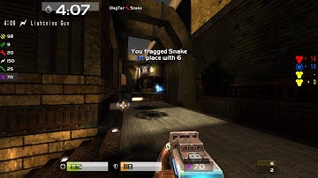 Quake Live: [SHORT] Respawn kill on Toxicity
