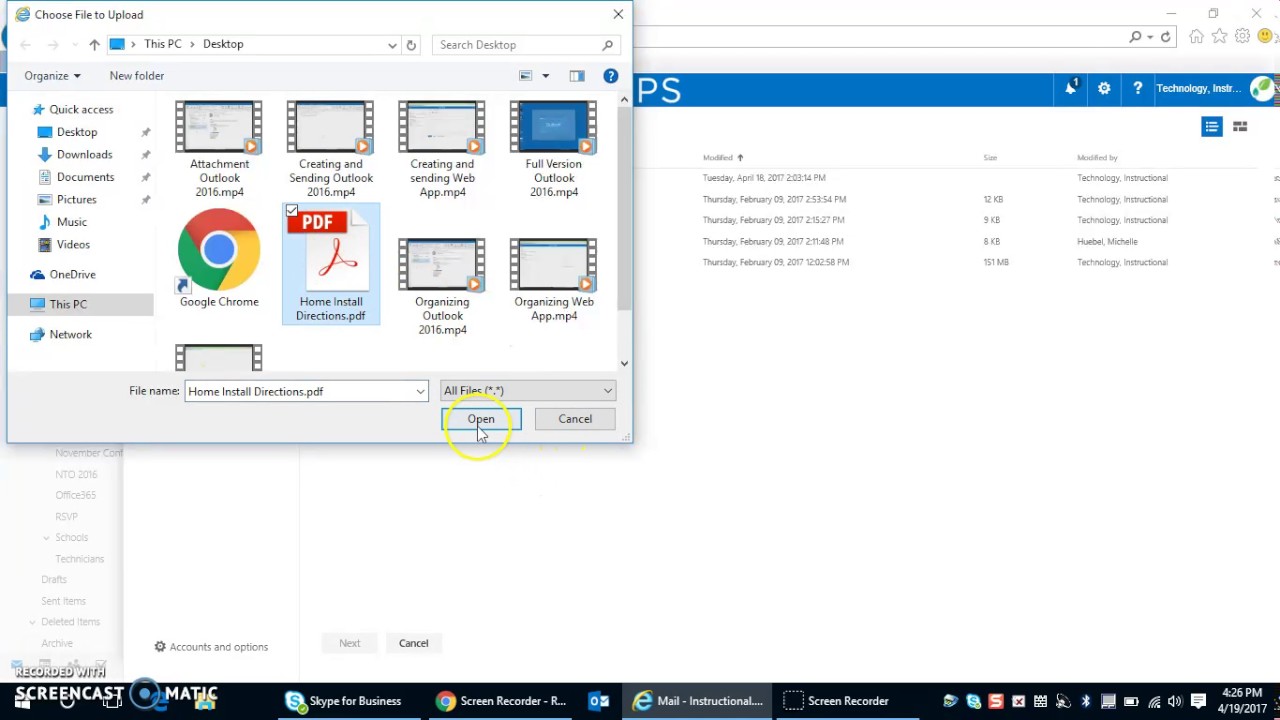 Adding An Email Attachment In Outlook Web App YouTube