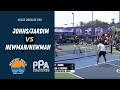 Ben Johns / Simone Jardim vs. Lindsey Newman / Riley Newman -- PPA Newport Beach -- Pro Pickleball