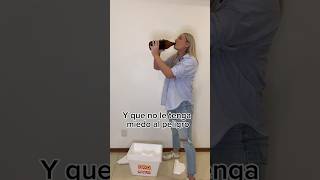 La güera armando un cochinero! #mexico #extranjera #humor #guera #rubia #viral #caguama