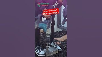 🌟 How to install LED paver lights 💡