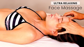 Full Facial Massage, Ultra Relaxing Spa for Destressing with Massage Therapist Larisa