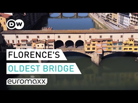 וִידֵאוֹ: תיאור ותמונות של גשר פונטה וקיו - איטליה: פירנצה