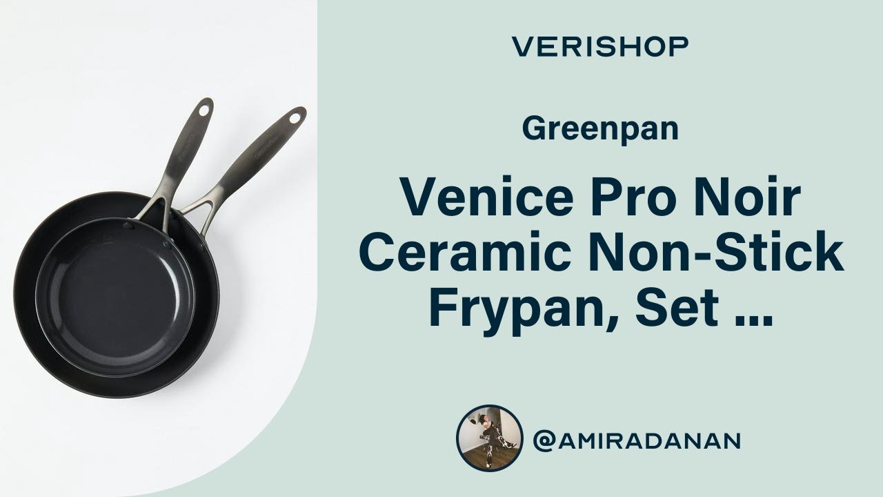 Venice Pro Noir Ceramic Nonstick 13-Piece Cookware Set