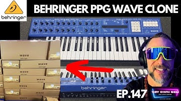 BEHRINGER PPG WAVE CLONE READY TO SHIP!?! | THAT SYNTH SHOW EP.147 #behringer #synthesizer