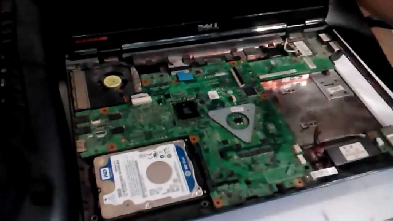 Dell Inspiron 15R or N5010 take apart and fan cleaning, Disassembly to CLEAN CPU FAN YouTube