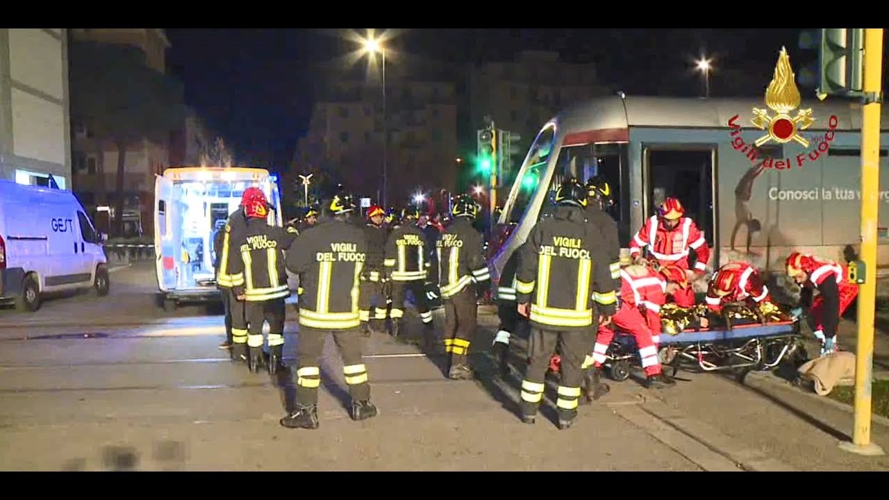 Tramvia Firenze, esercitazione di soccorso sulla linea 1