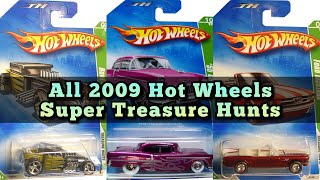 All 2009 Hot Wheels Super Treasure Hunts