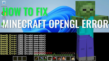 HOW TO FIX MINECRAFT OPENGL ERROR 1282 INVALID OPERATION
