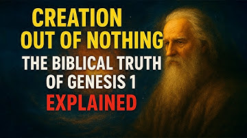 Wat is schepping ex nihilo? God schept alles uit het niets (Genesis 1)