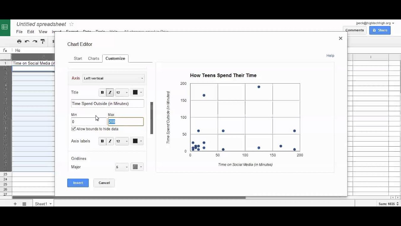 Scatterplot Screencast - YouTube