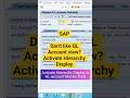 #sap : Hierarchy Display Activate in #fs00 #sapfico #sapficotutorial #sapficotraininginenglish