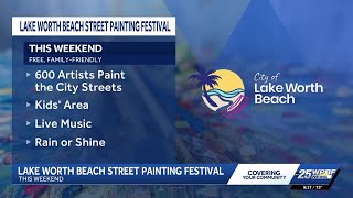 Lake Worth Beach Street Painting Festival this weekend