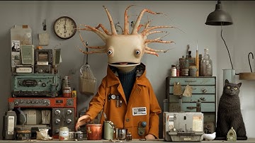 Kelly Boesch AI Art Animated Video - Song is The Light Between