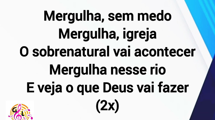 Mergulhar - Elaine Martins Playback com letra