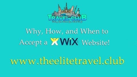 How to accept a Wix website transfer