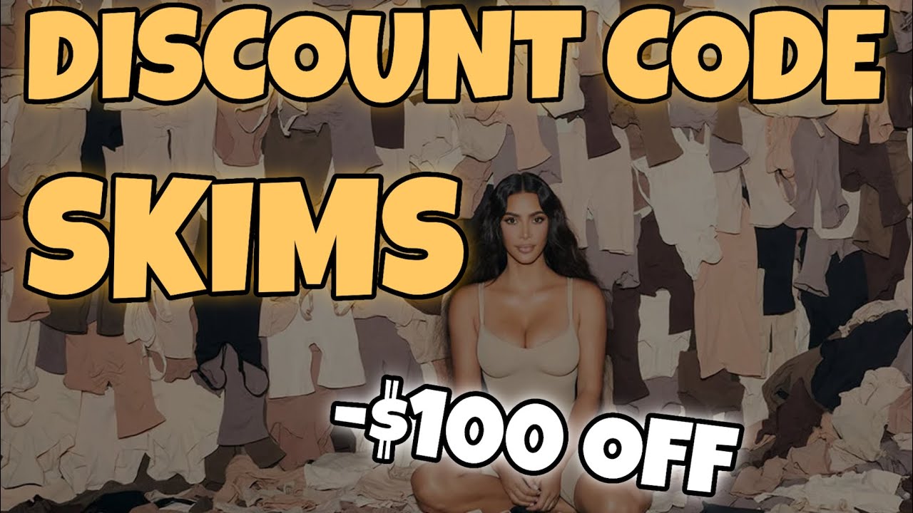 Skims Discount Code 2023 100 off Skims Promo Code! YouTube