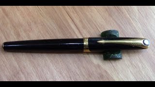 Parker Ellipse Fountain Pen Review - 18K made in France Parker Ellipse Fountain Pen Review - 18K made in France
