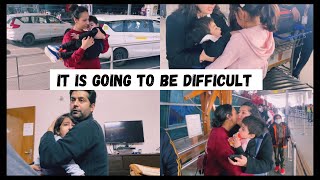 And They Left For 🇬🇧 | Departure Vlog | Emotional Day | Hrida Missing Keechoo