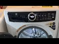 How to force electrolux washer to drain