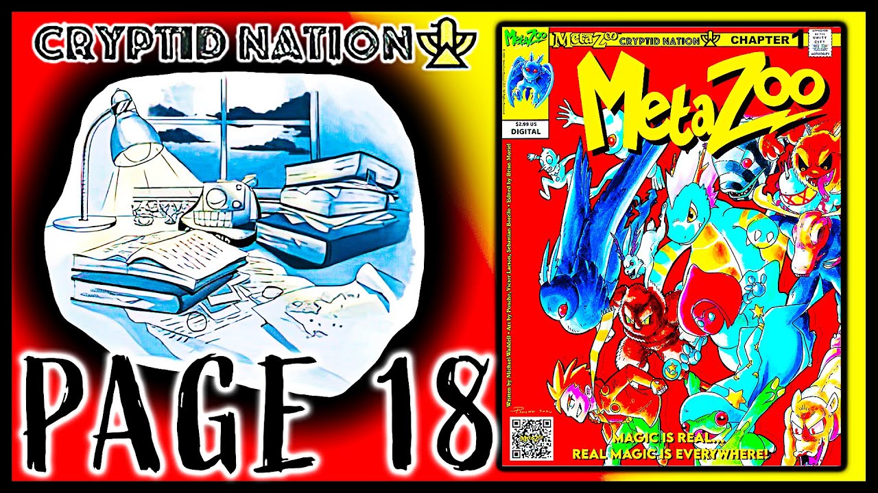 PAGE 18 (CH1) MetaZoo ILLUSTRATED NOVEL: CRYPTID NATION (Chapter 1) | LORE | MetaBroz ✨📖✨
