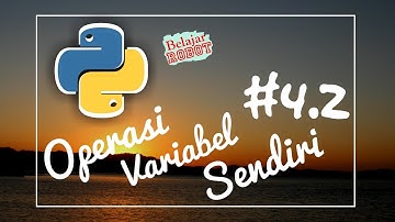 Operasi dengan Variabel Itu Sendiri - Tutorial Python Indonesia #4.2