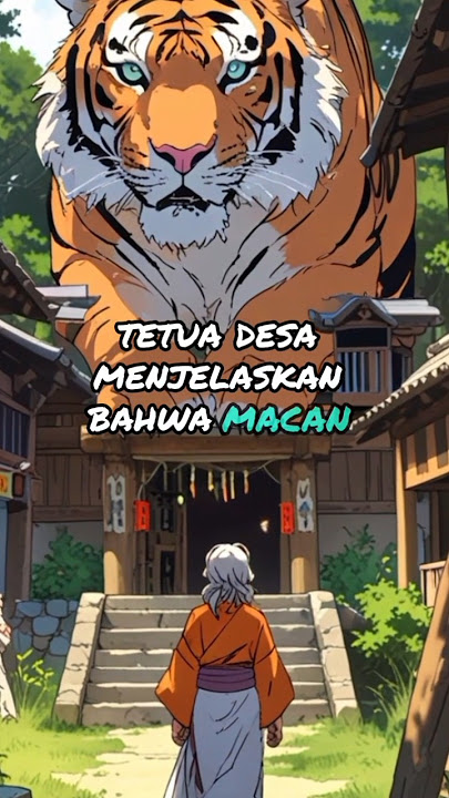 Macan Ghaib Di Kampung Macan #anime #animasia #kartuncerita #manga #ceritaanimasi