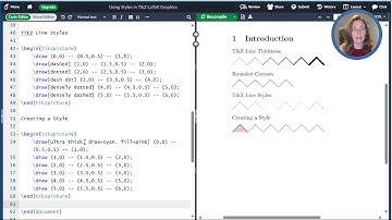 Using Styles in TikZ LaTeX Graphics (Unlocking LaTeX Graphics - Video 2)