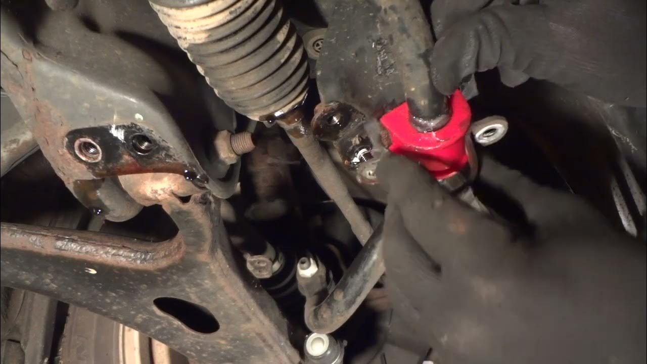 2009 Forester Sway Bar Bushings Replacement YouTube