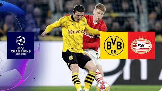 HIGHLIGHTS | Borussia Dortmund vs. PSV (Champions League 2023-24) image