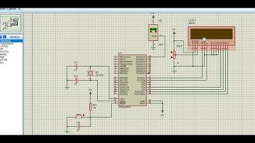 Interface Sensor Suhu LM35 Menggunakan ATMega8535