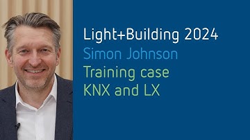 Light+Building 2024 - Simon Johnson Theben Automation UK about the LUXORliving KNX Smart Home System